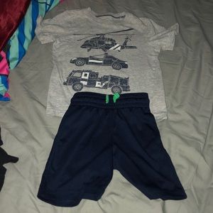 T-shirt and shorts set